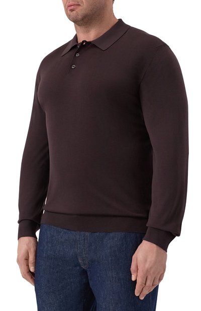 Шерстяное поло ZILLI, арт. KBP001M0202VLIP00_001, фото 3