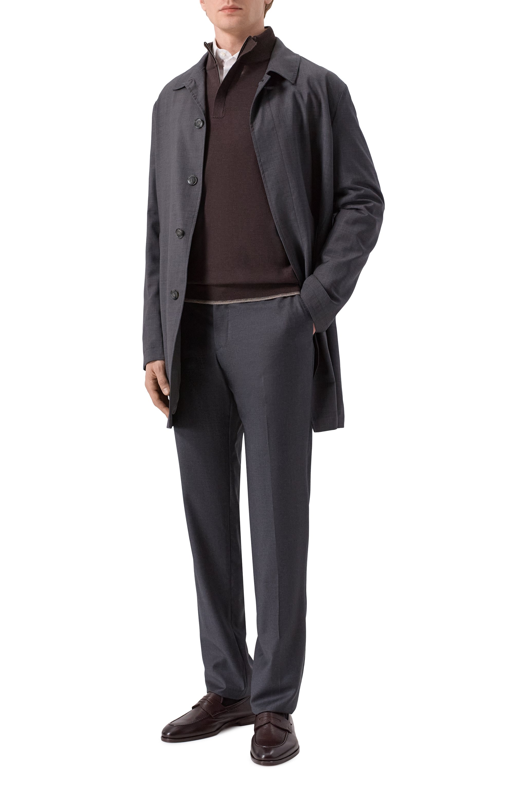 Кожаные пенни-лоферы H`D`S`N BARACCO, арт. 75408.C.2*/CERV0, фото 2