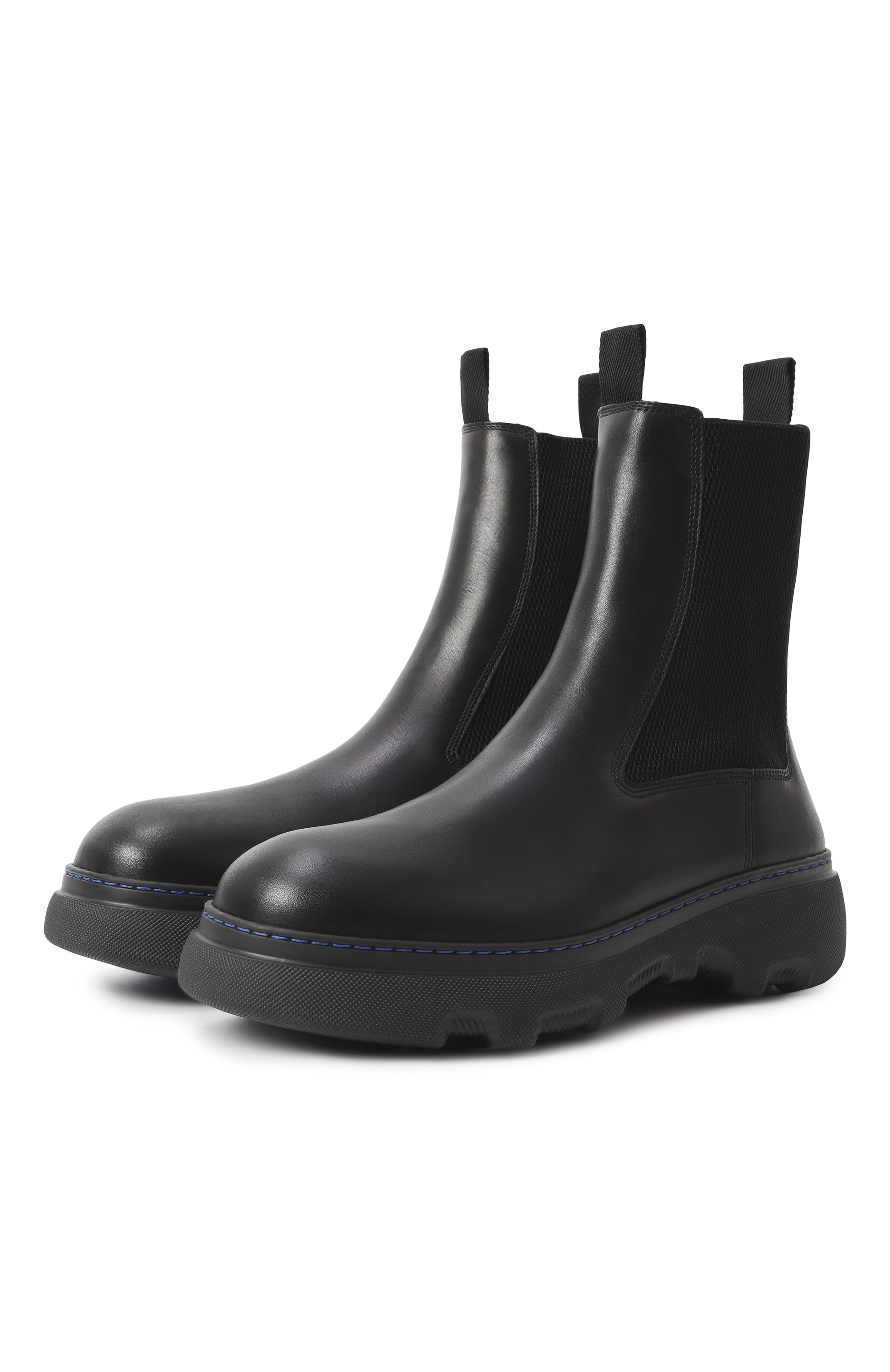 Кожаные челси creeper BURBERRY, арт. 8076670, фото 1