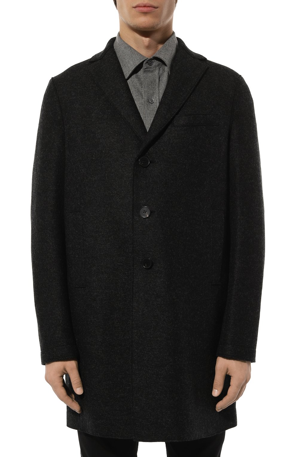 Шерстяное пальто HARRIS WHARF LONDON, арт. C9101MLK, фото 3