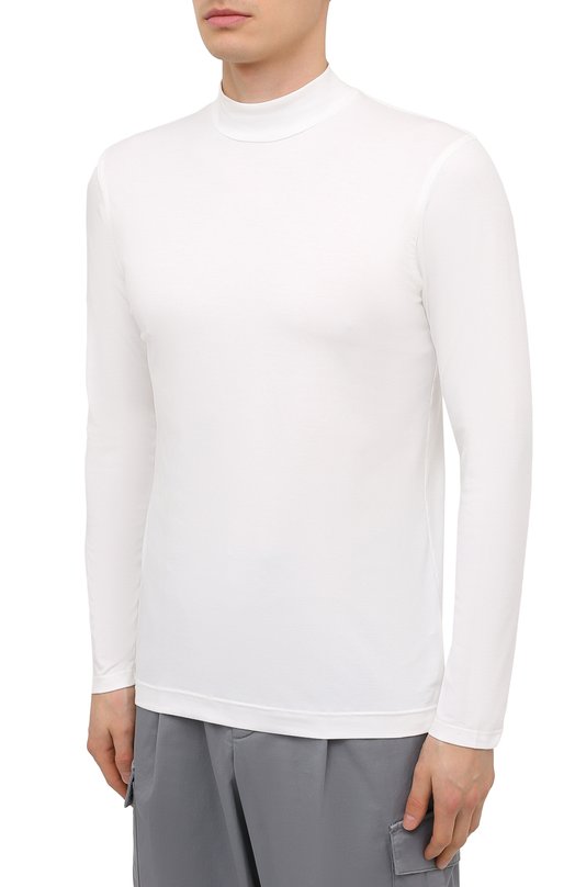 Хлопковая водолазка Zilli Sport MFU-13075-447782/0001 Белый  MFU-13075-447782/0001 Фото 3