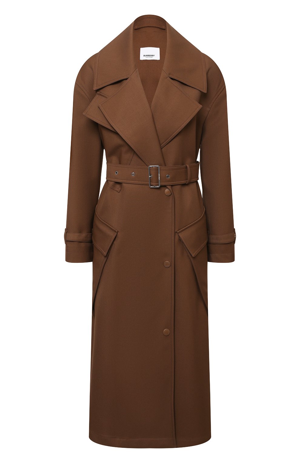 Шерстяное пальто laxton BURBERRY коричневого цвета по цене 261000 руб., арт. 8038930, фото 1 Шерстяное пальто laxton BURBERRY, арт. 8038930, фото 1