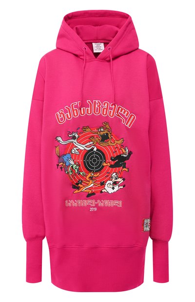 Женский хлопковое худи VETEMENTS, арт. USS197010/W