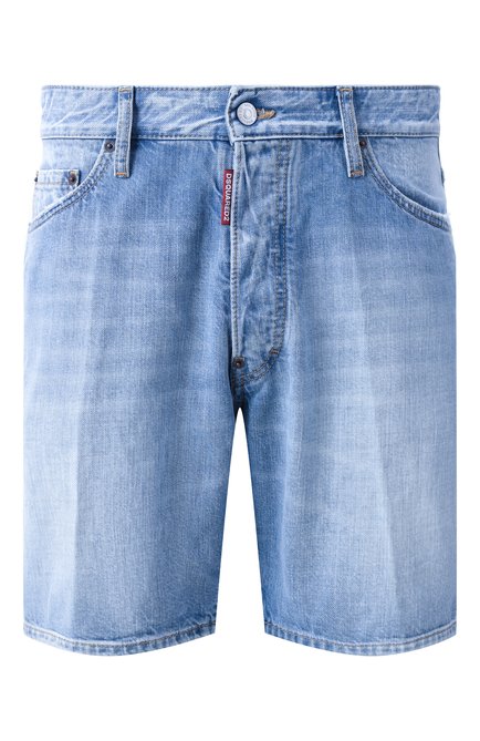 Мужские джинсовые шорты DSQUARED2 синего цвета по цене 0 руб., арт. S71MU0855/S30309 | Фото 1