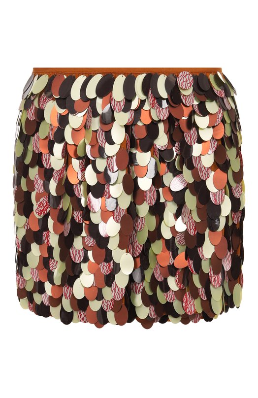 Юбка из вискозы Dries Van Noten 010602-2317-701 Разноцветный 010602-2317-701