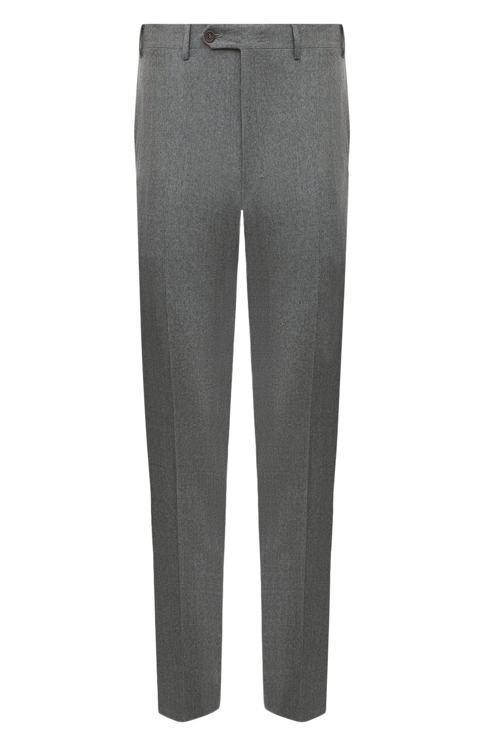 Шерстяные брюки CANALI темно-серого цвета по цене 57050 руб., арт. 71019/AN00019, фото 1 Шерстяные брюки CANALI, арт. 71019/AN00019, фото 1