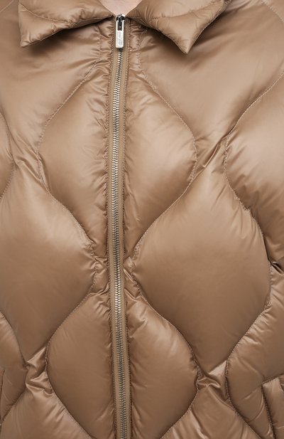 Пуховик MIU MIU темно-бежевого цвета по цене 240000 руб., арт. ML778-1ZQW-F0046, фото 5 Пуховик MIU MIU, арт. ML778-1ZQW-F0046, фото 5