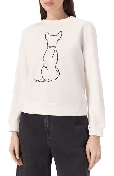 Хлопковый свитшот EMPORIO ARMANI, арт. EW001773/AF12538, фото 3