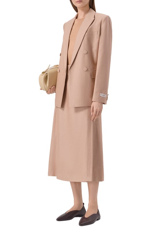 Шелковая футболка 12 STOREEZ 136673 Бежевый  136673 Фото 2