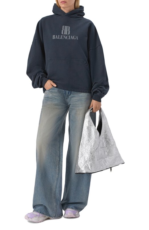 Сумка Japanese Zip Around MM6 SA5VL0019/P8875 Серебряный  SA5VL0019/P8875 Фото 3