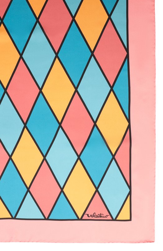 Шелковый платок Valentino 7W0EI114/WLG Разноцветный  7W0EI114/WLG Фото 4