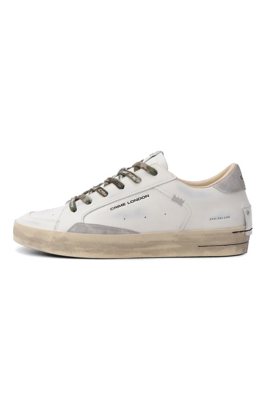 Кожаные кеды Sk8 Deluxe Crime London 19108PP8 Белый  19108PP8 Фото 3