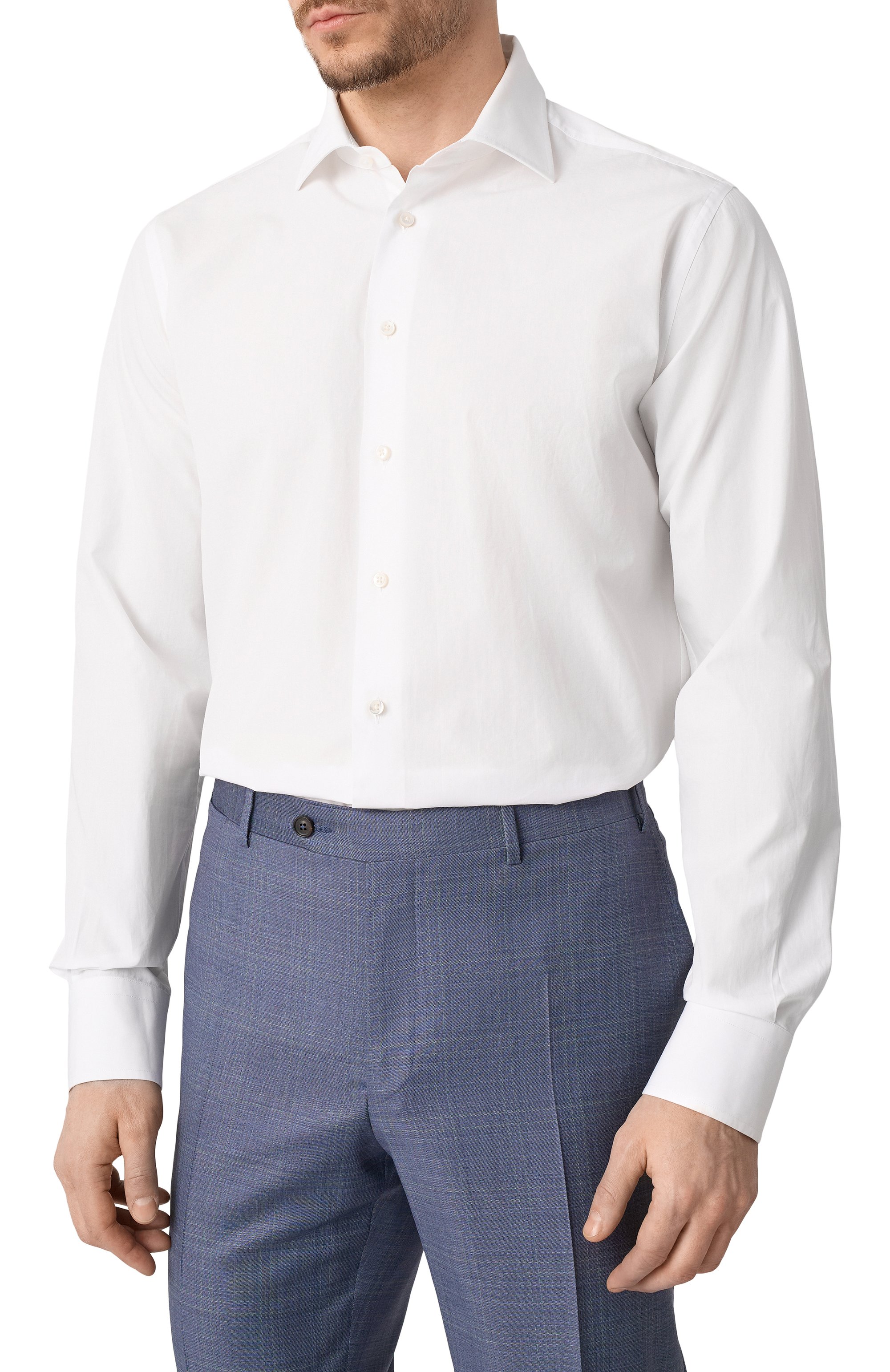 Хлопковая сорочка CANALI, арт. ECL7018/GX02022, фото 3