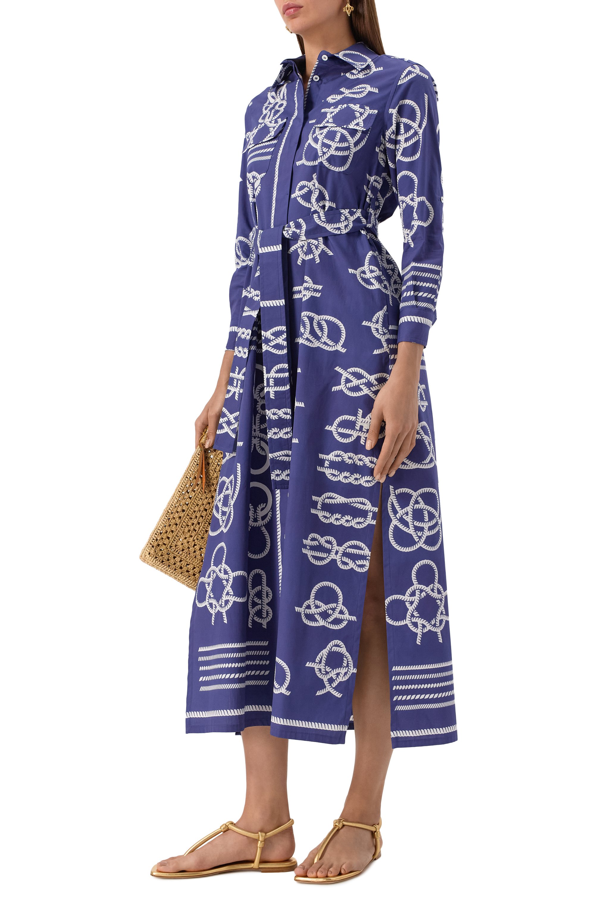 Хлопковое платье FORTE DEI MARMI COUTURE, арт. 25SF5117-PX, фото 2