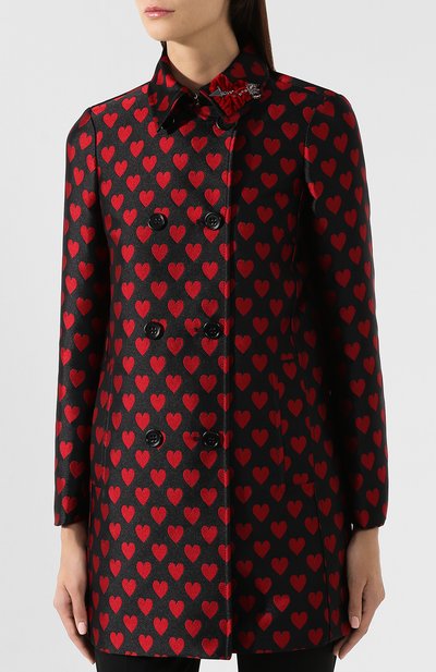 Пальто с принтом REDVALENTINO, арт. SR3CAA52/49Q, фото 3