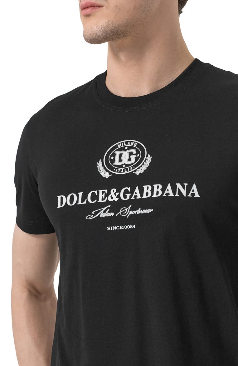 Хлопковая футболка DOLCE & GABBANA, арт. G8RN8T/G7NUC, фото 1