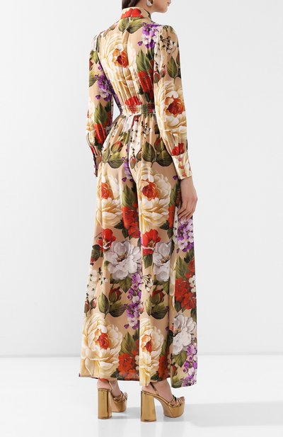 Шелковый комбинезон DOLCE & GABBANA, арт. F6H4LT/IS1A0, фото 4