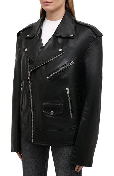 Кожаная куртка VETEMENTS, арт. UE51JA800WL 2470/W, фото 3