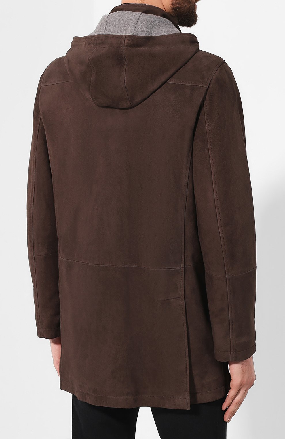 Замшевая куртка ELEVENTY PLATINUM, арт. 979PL0177 PEL28003, фото 4