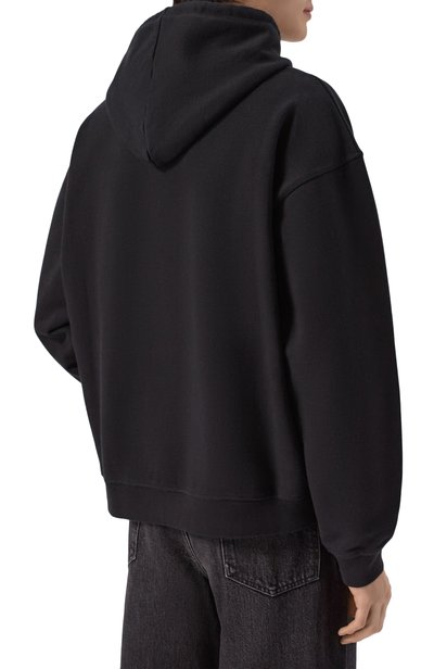 Хлопковое худи DSQUARED2 черного цвета по цене 47200 руб., арт. S74GU0951/D25029, фото 4 Хлопковое худи DSQUARED2, арт. S74GU0951/D25029, фото 4