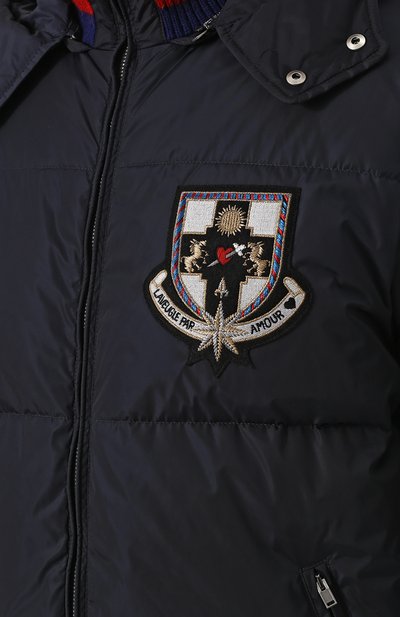 Стеганый пуховик на молнии с капюшоном GUCCI, арт. 468304/Z731B, фото 5