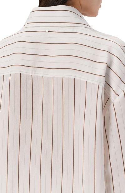 Рубашка из вискозы и шелка LORENA ANTONIAZZI, арт. P2655CA21A/5179, фото 5