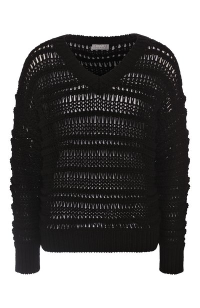 Хлопковый свитер BRUNELLO CUCINELLI, арт. M8E366602, фото 1