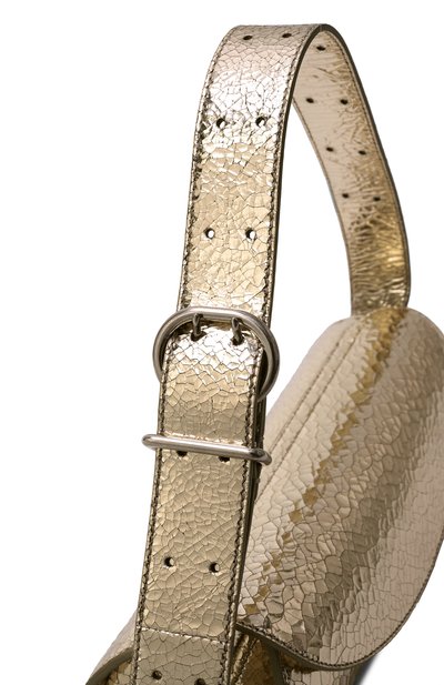 Сумка cannolo small JIL SANDER золотого цвета по цене 192500 руб., арт. J07WD0023/P8920, фото 3 Сумка cannolo small JIL SANDER, арт. J07WD0023/P8920, фото 3