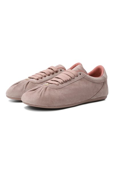 Женские замшевые кеды soft ballet DOLCE & GABBANA, арт. CK2485/A0581