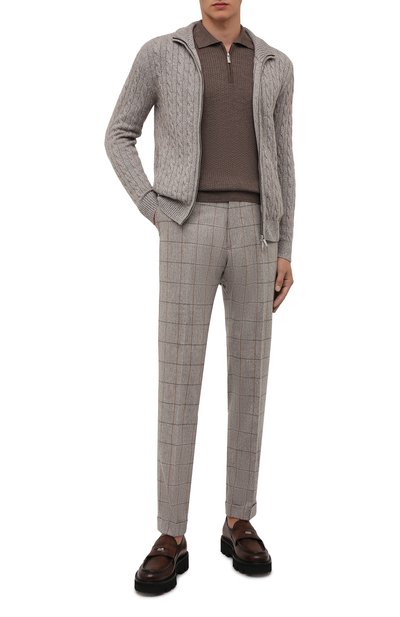 Поло из шерсти и шелка ANDREA CAMPAGNA, арт. WU01-212-F200, фото 2