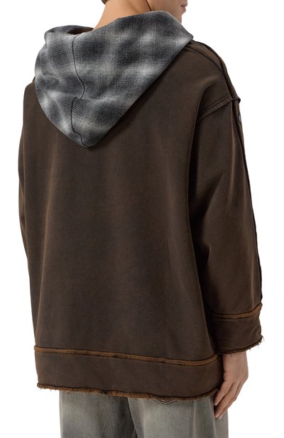 Хлопковое худи ISABEL BENENATO, арт. UJ05PF25, фото 4