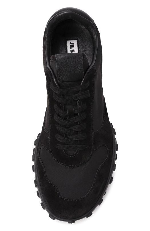 Комбинированные кроссовки Moon Jil Sander J32WS0056/P8170_ Чёрный  J32WS0056/P8170_ Фото 6