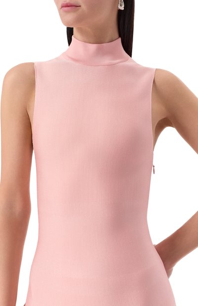 Платье из вискозы и шерсти ALAIA, арт. AA9R2645K032A, фото 4