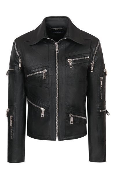 Женская кожаная куртка DOLCE & GABBANA, арт. F9U72L/HUL2B