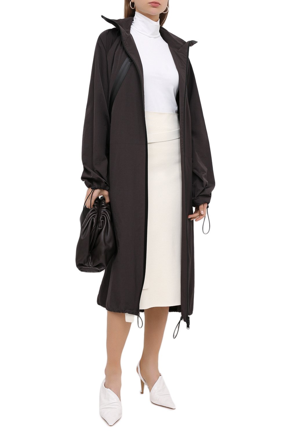 Юбка из шерсти и вискозы JIL SANDER, арт. JSPR754072-WRY39038, фото 2