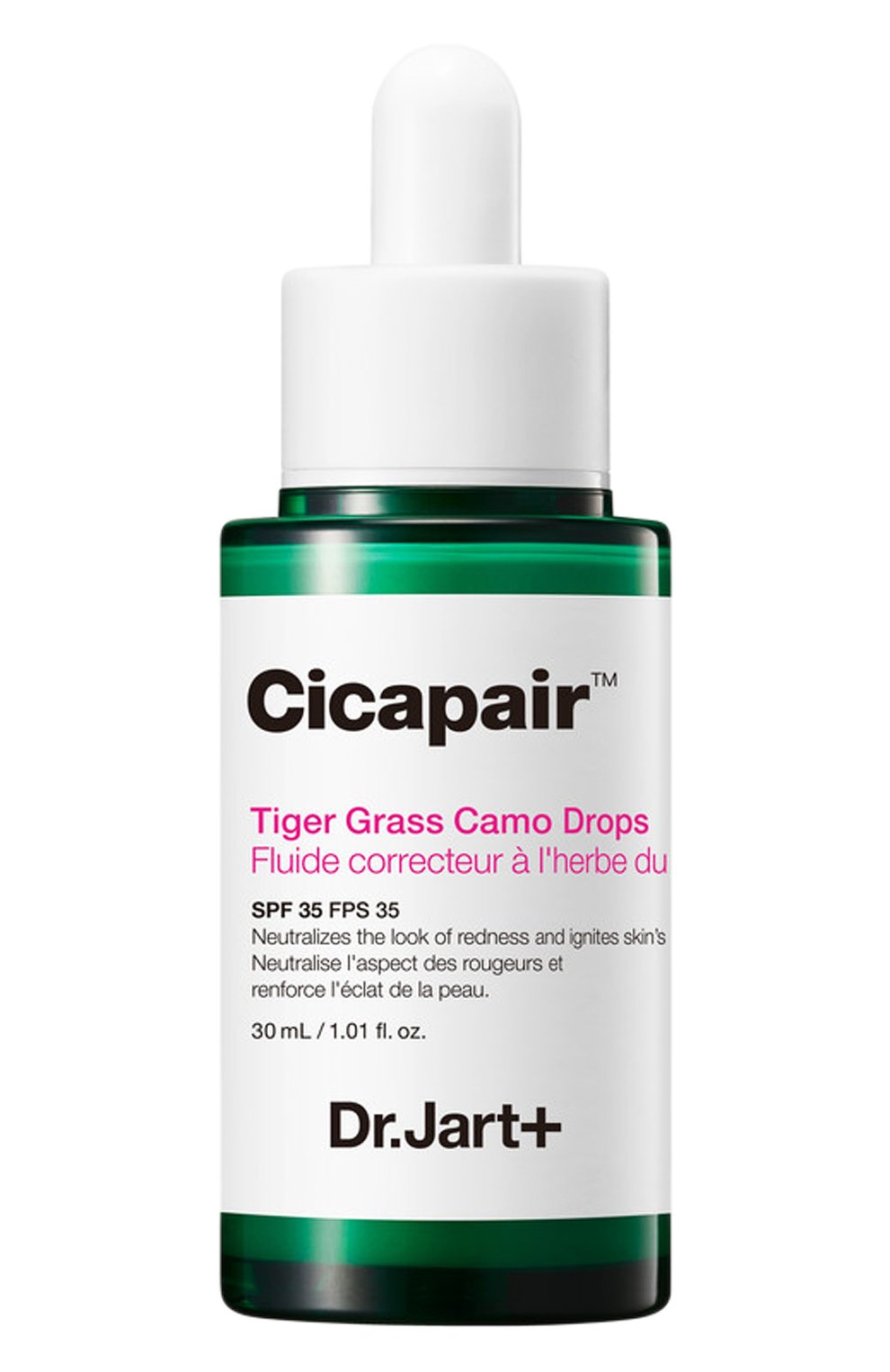 Восстанавливающая корректирующая цвет лица сыворотка spf 35 cicapair (30ml) DR.JART+, арт. 8809844992371, фото 1