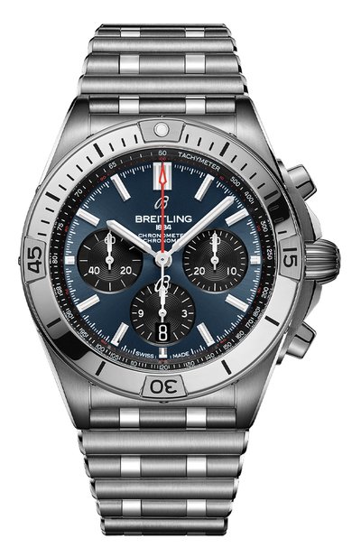 Мужские часы chronomat b01 42 BREITLING, арт. AB0134101C1A1
