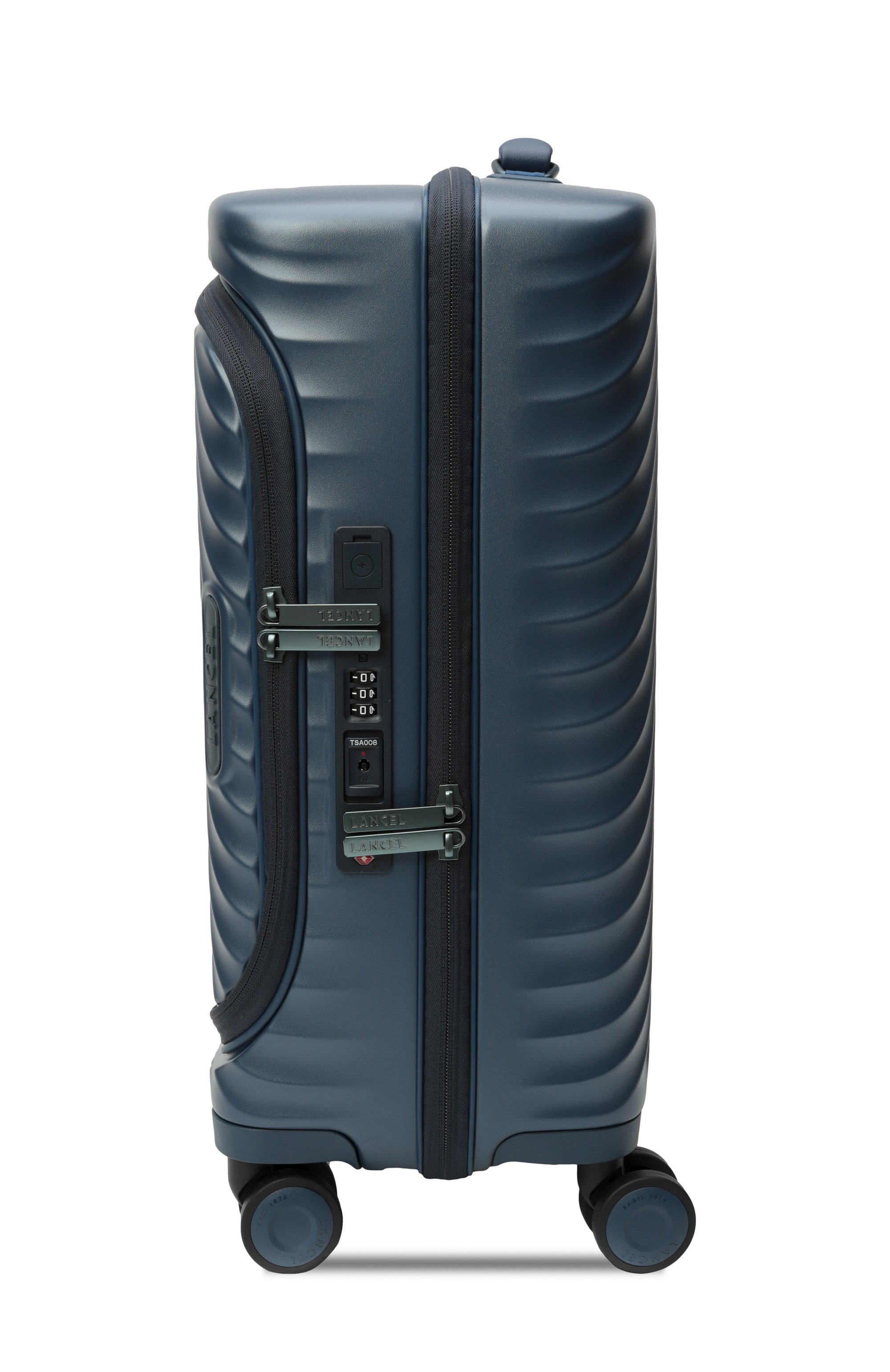 Чемодан atlas front panel LANCEL синего цвета по цене 36500 руб., арт. A12864, фото 3 Чемодан atlas front panel LANCEL, арт. A12864, фото 3