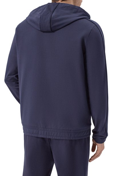 Хлопковая толстовка BOGNER темно-синего цвета по цене 37700 руб., арт. 88001908, фото 4 Хлопковая толстовка BOGNER, арт. 88001908, фото 4