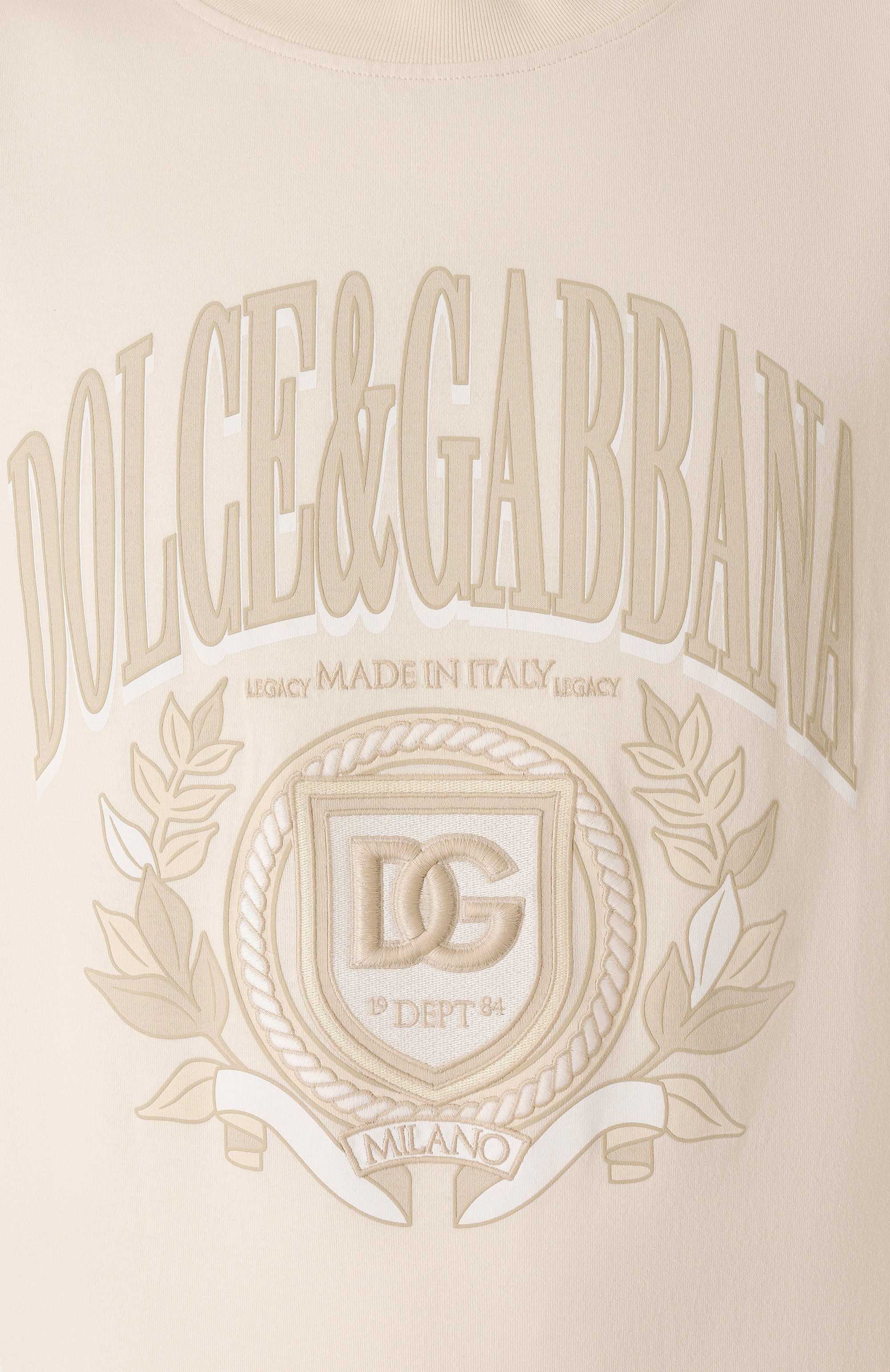 Хлопковая футболка DOLCE & GABBANA, арт. G8SH6Z/G702H, фото 6