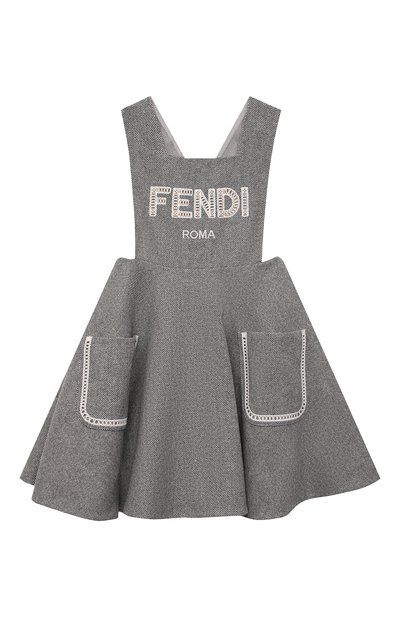 Шерстяной сарафан FENDI, арт. JFB458/AG11/3A-6A, фото 1
