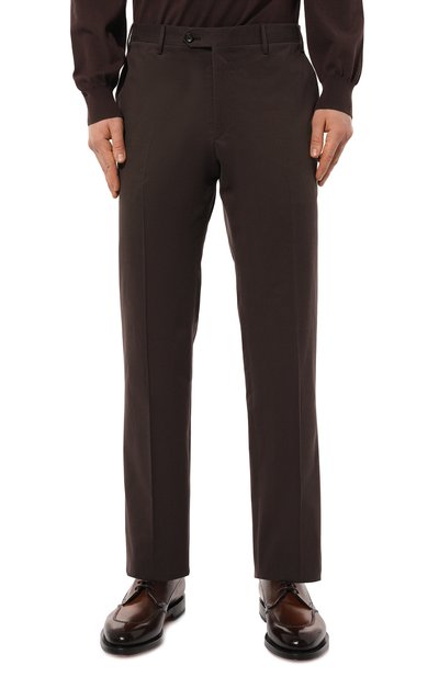 Брюки из хлопка и кашемира CORNELIANI, арт. 934B02-9314510, фото 3