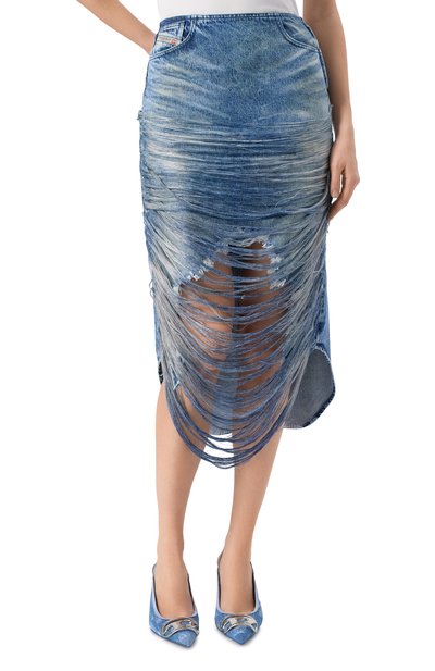 Джинсовая юбка DIESEL, арт. A18146/0CMBM, фото 3