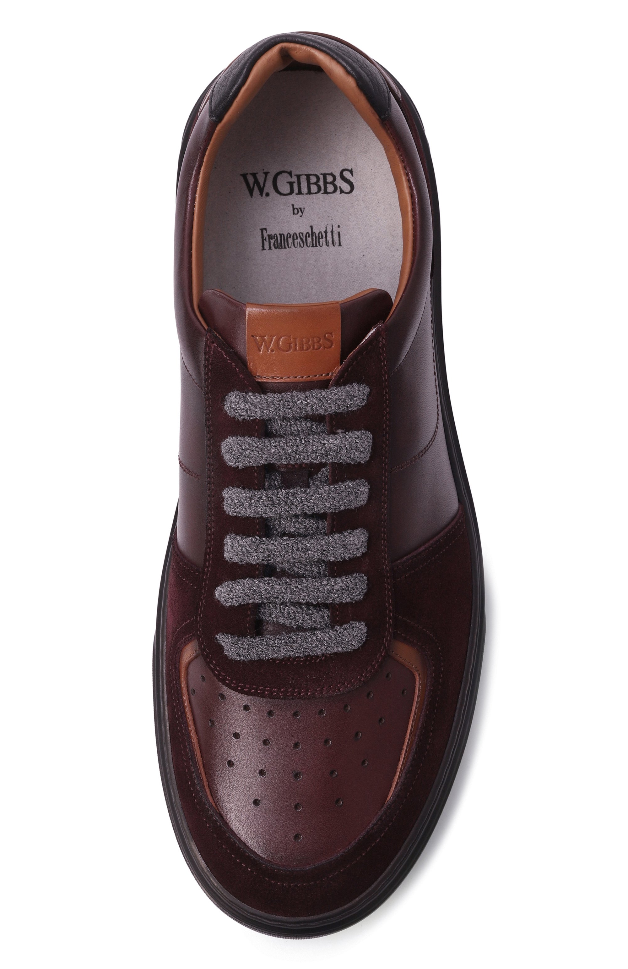 Кожаные кеды W.GIBBS, арт. 2259058/VIT. DEC0 W00LEN, фото 6