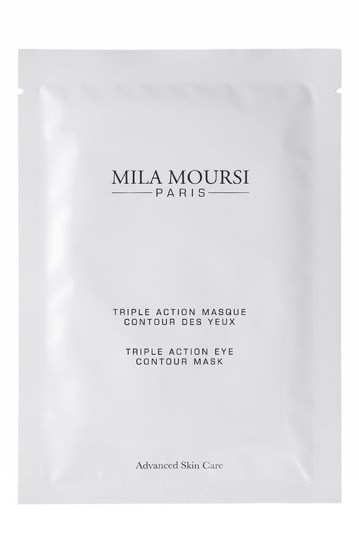 фото Антивозрастная крио-маска triple action eye contour mask mila moursi