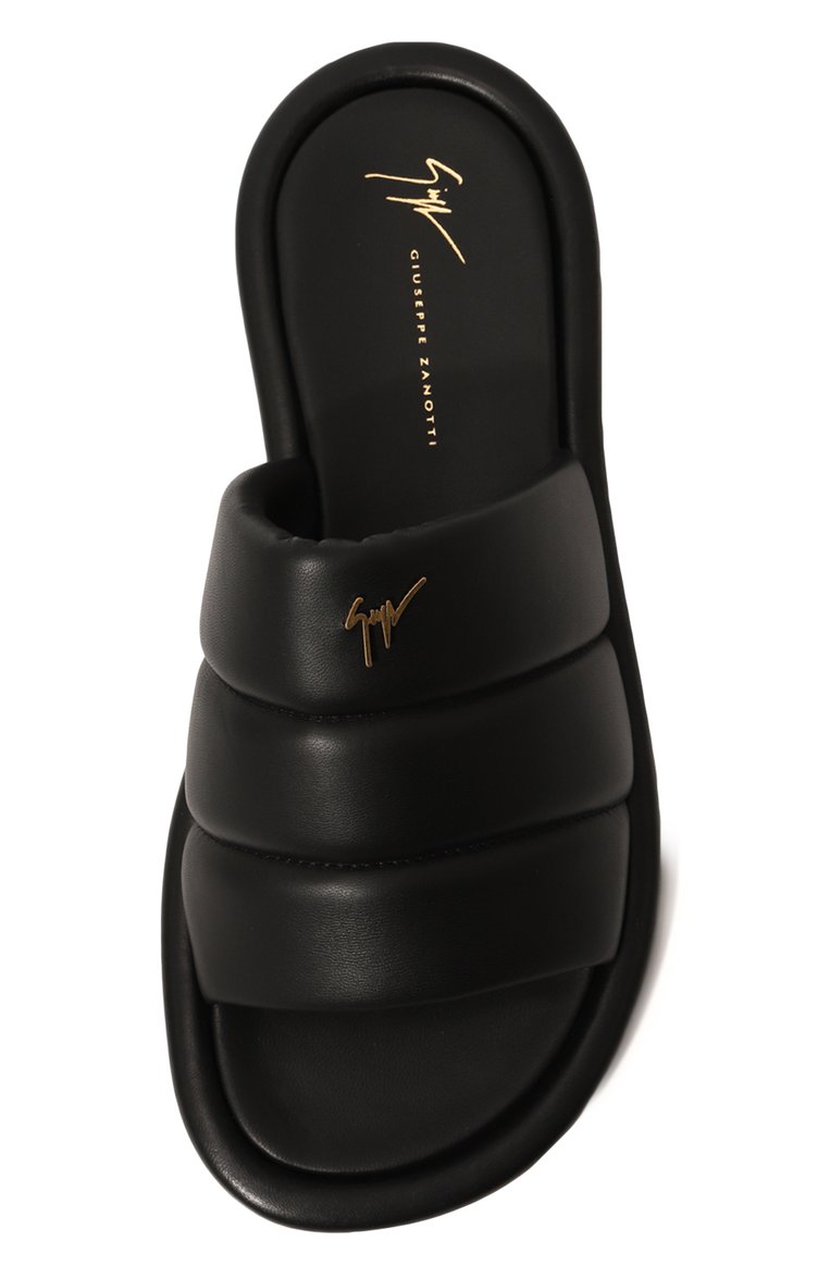 Кожаные шлепанцы GIUSEPPE ZANOTTI DESIGN, арт. EU30019/004, фото 1