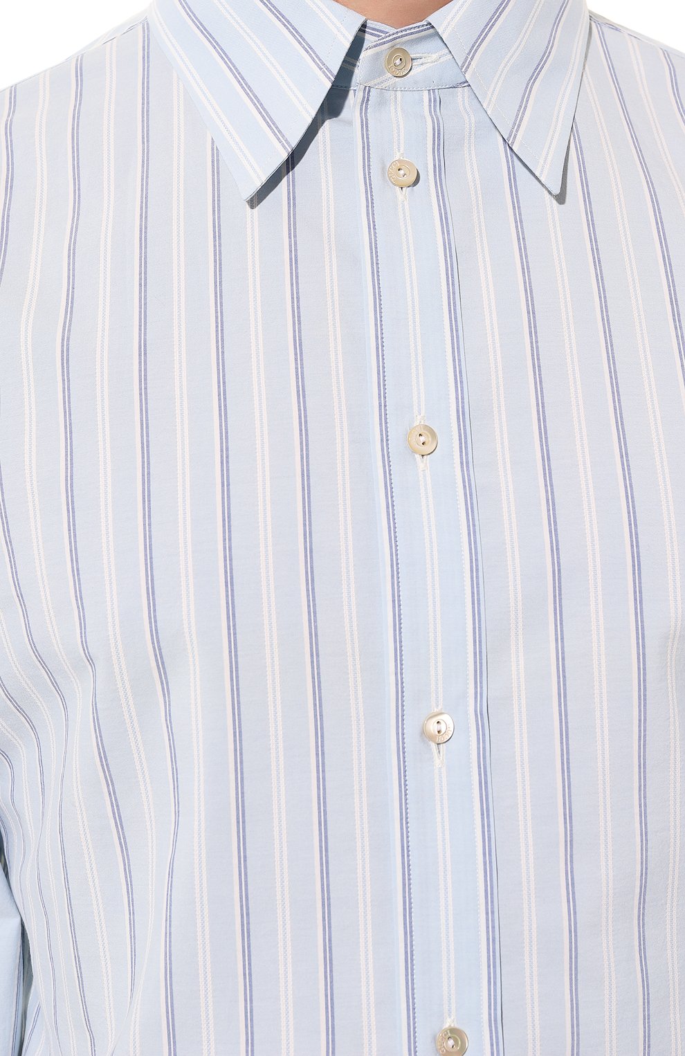 Хлопковая рубашка GUCCI, арт. 625882 ZAEC2, фото 5