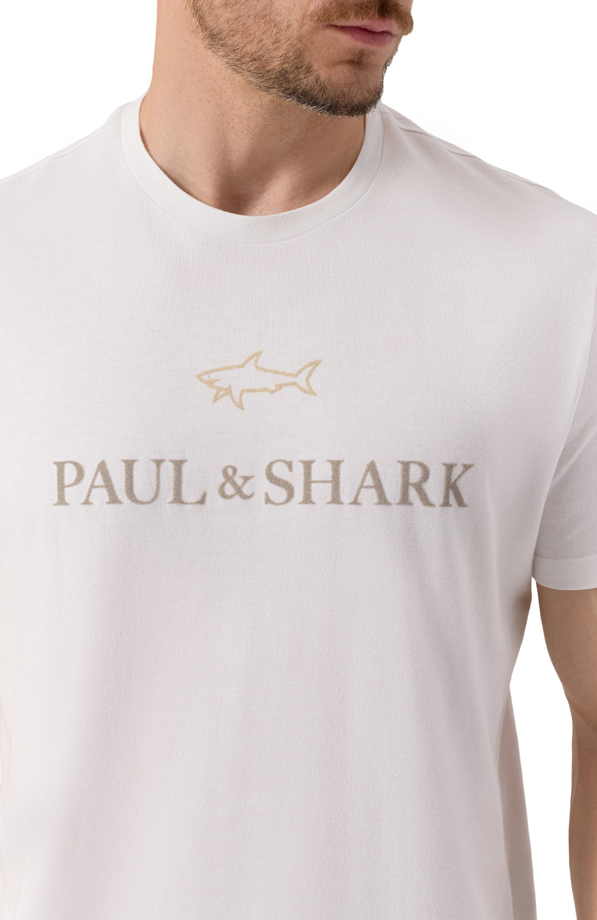 Хлопковая футболка PAUL&SHARK, арт. 15311629, фото 5