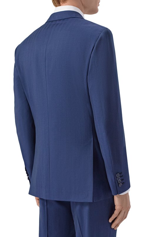 Шерстяной костюм Brioni RANP0Y/0AA1F Синий  RANP0Y/0AA1F Фото 3