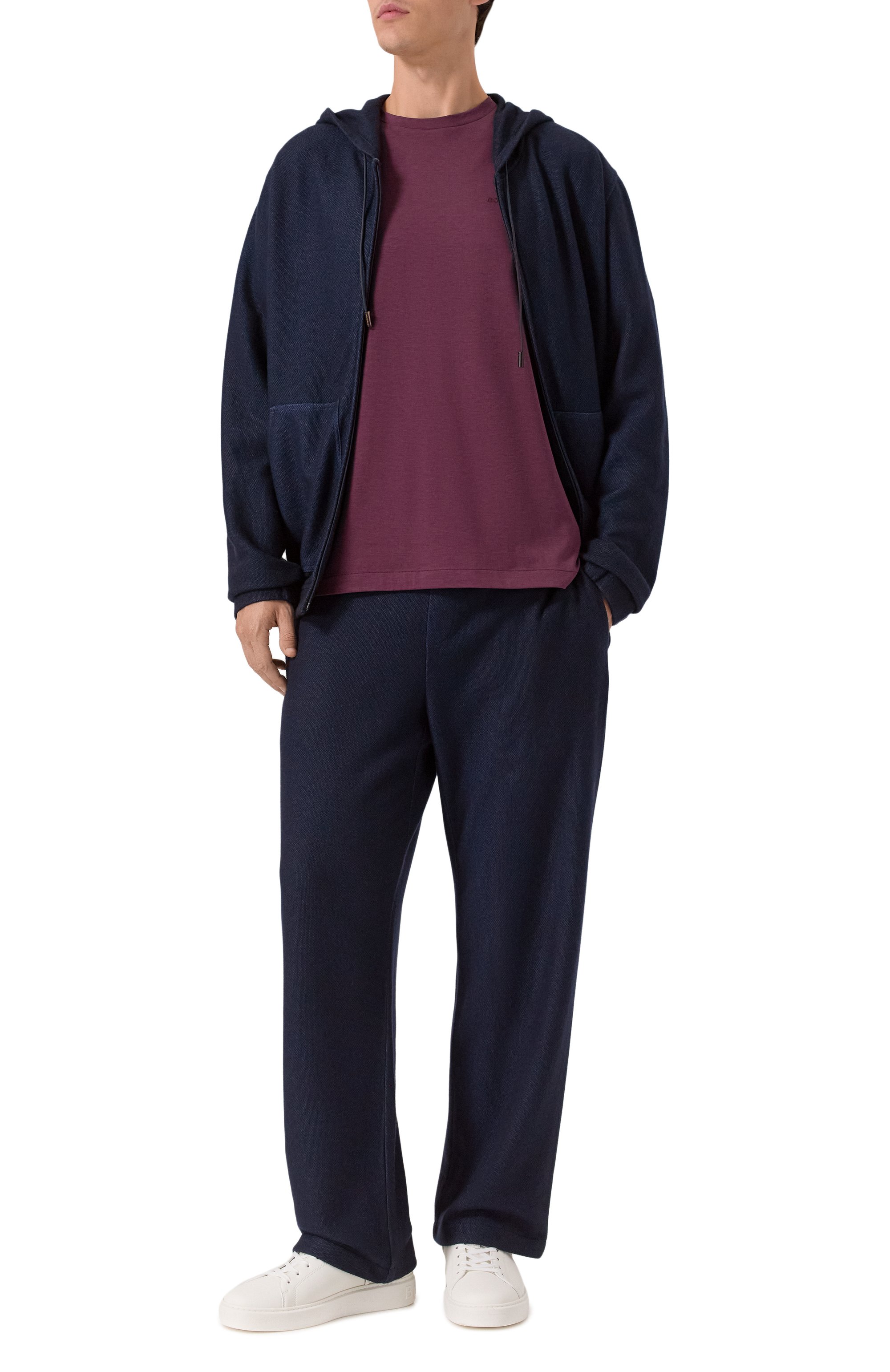 Футболка из шелка и хлопка COLOMBO, арт. TS00412/M0146-U, фото 2